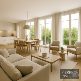 
                                                                                        Vente
                                                                                         Bien rare T2 de 42,65 m² avec balcon à Pornic