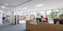 
                                                                                        Location
                                                                                         Bureaux neufs de 3 675 m² à louer à Montpellier – Quartier Port Marianne