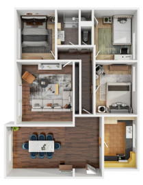 
                                                                                        Colocation
                                                                                         Chambre en colocation centre-ville Saint-Quentin