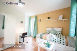 
                                                                                        Colocation
                                                                                         Chambre meublée avec salle de bain & WC