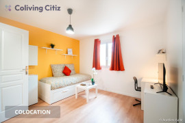 
                                                                                        Colocation
                                                                                         Chambre meublée avec salle de bain & WC