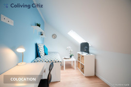 
                                                                                        Colocation
                                                                                         Chambre meublée avec salle de bain & WC