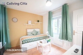 
                                                                                        Colocation
                                                                                         Chambre meublée avec salle de bain & WC