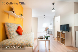 
                                                                                        Colocation
                                                                                         Chambre meublée avec salle de bain & WC