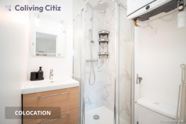 
                                                                                        Colocation
                                                                                         Chambre meublée avec salle de bain & WC