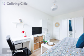 
                                                                                        Colocation
                                                                                         Chambre meublée en colocation