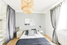 
                                                                                        Location
                                                                                         Chambre Standing 15m² Tram T3 Tout Inclus + Ménage