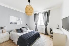 
                                                                                        Location
                                                                                         Chambre Standing 15m² Tram T3 Tout Inclus + Ménage