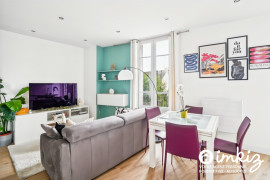 
                                                                                        Vente
                                                                                         Charmant 2 pièces entre le RER E et le Métro 15