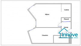 Vente
Charmant T2 39 m² - Quartier Saint-Jacques
