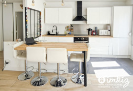 Vente
"Coup de coeur", appartement T3 rénové, 63m2.