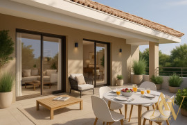 
                                                                                        Vente
                                                                                         Dernier étage T4 terrasse et jardin suspendu