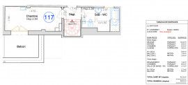 Vente
Duplex 3 pièces compacte avec 3 balcons