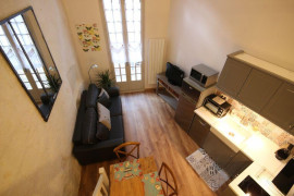
                                                                                        Location
                                                                                         Écusson lycée Joffre duplex mezzanine 30 m2