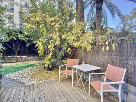 
                                                                                        Vente
                                                                                         Élégant 2 pièces avec jardin privatif au cœur de Cimiez