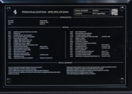 
                                                                                        Voiture
                                                                                         Ferrari 812 Superfast V12 6.5 800 Finition Atelier