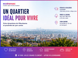 
                                                                                        Vente
                                                                                         Grand Appartement lumineux et traversant - Grand Clement