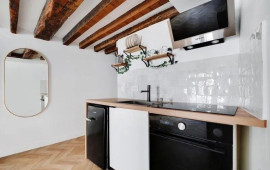 
                                                                                        Location
                                                                                         Grand studio meublé 20m² haut de gamme Bastille