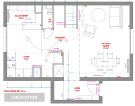 
                                                                                        Colocation
                                                                                         Grande colocation neuve avec ménage Evry