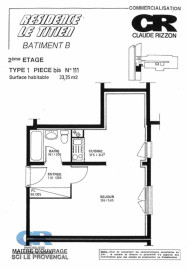 
                                                                                        Vente
                                                                                         HOPITAL CENTRAL - F1B à vendre