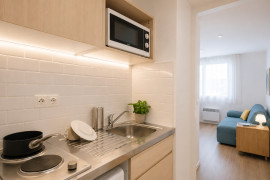 
                                                                                        Vente
                                                                                         Investissement locatif - studio 6e avec balcon