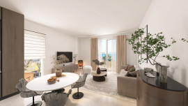 
                                                                                        Vente
                                                                                         La Turbie 2 pièces neuf avant dernier étage Vue Mer