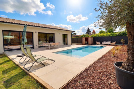 
                                                                                        Vente
                                                                                         LANGON - MAISON CONTEMPORAINE AVEC PISCINE