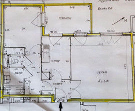 
                                                                                        Location
                                                                                         Location grand appartement 3 pièces
