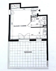 
                                                                                        Location
                                                                                         Location studio Tours avec terrasse parking cave