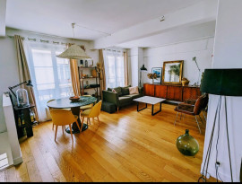 Location
Lumineux Duplex d'artiste avec Terrasse - 10 min centre Paris – Idéal Famille / Mission Pro – Saint-Ouen, Paris (loyer tout inclus)