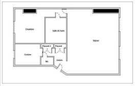 
                                                                                        Location
                                                                                         Magnifique 2 pièces plein de charme