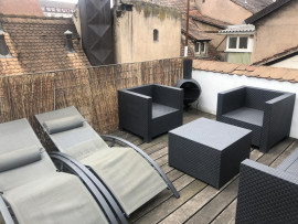 
                                                                                        Location
                                                                                         Magnifique duplex avec terrasse vue cathédrale