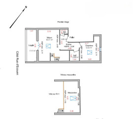 
                                                                                        Vente
                                                                                         Maison 5 pièces et deux F3 indépendants