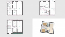Vente
Maison familiale basse consommation 7 ch avec jardin