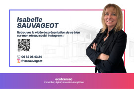 
                                                                                        Vente
                                                                                         MAISON RENOVEE – 145 M² – GARAGE & ANNEXE - 7 PIECES DONT 5 CHAMBRES – 1 555 M² – DPE D – PERREX