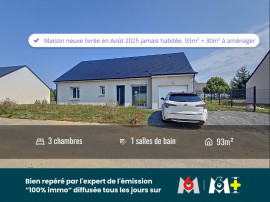 Vente
                                                                                Maison Sonzay - 93m2 + 30m2 à aménager