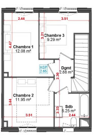 
                                                                                        Vente
                                                                                         Maison T4 de plus de 83m2