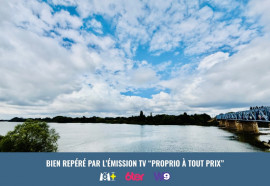 
                                                                                        Vente
                                                                                         MAISON - VUE LOIRE - 3 CHAMBRES - GARAGE - COURS