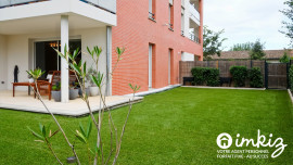 
                                                                                        Vente
                                                                                         Mondonville Apt 3 p, 85m² avec grand jardin