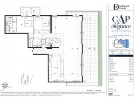 
                                                                                        Vente
                                                                                         Nice Cimiez - Rare - Toit-terrasse avec espace de vie de 152 m2 et ses deux immenses terrasses