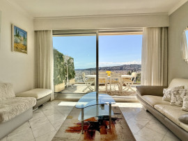 
                                                                                        Vente
                                                                                         Nice Cimiez - Superbe appartement en dernier étage avec vue exceptionnelle mer et jardin
