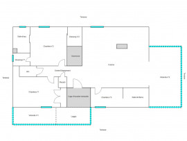 Vente
Nice Cimiez - Toit terrasse 3/ 4 pièces de 110 m2 habitables avec terrasse 317 m2