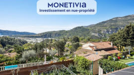 
                                                                                        Vente
                                                                                         Opportunité d'investissement en nue-propriété - Villa Proche Nice .Spécial Investisseur décote immédiate de 200 000 €