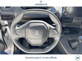 
                                                                                        Utilitaire
                                                                                         PARTNER VU FOURGON 1.5 BLUEHDI 100 650KG L1 M START-STOP