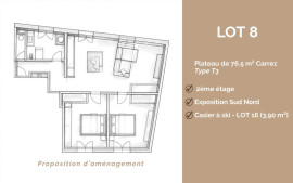
                                                                                        Vente
                                                                                         Pelvoux : Vaste plateau T3 à aménager-Vue montagne