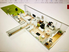 
                                                                                        Location
                                                                                         Perle Rare-New F3+Jardin 65m-proche Porte de Paris