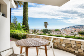 
                                                                                        Vente
                                                                                         RARE – SUPERBE REZ-DE-JARDIN AVEC VUE PANORAMIQUE SUR NICE ET LA MER