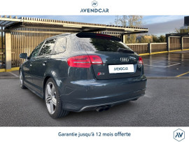 
                                                                                        Voiture
                                                                                         S3 SPORTBACK 2.0 TFSI 265 QUATTRO S-TRONIC BVA