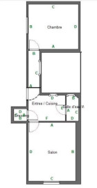 
                                                                                        Vente
                                                                                         SAINTE PERINE - 2 PIECES LUMINEUX ET CALME