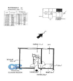 
                                                                                        Vente
                                                                                         SECTEUR ARTEM - F2 à vendre